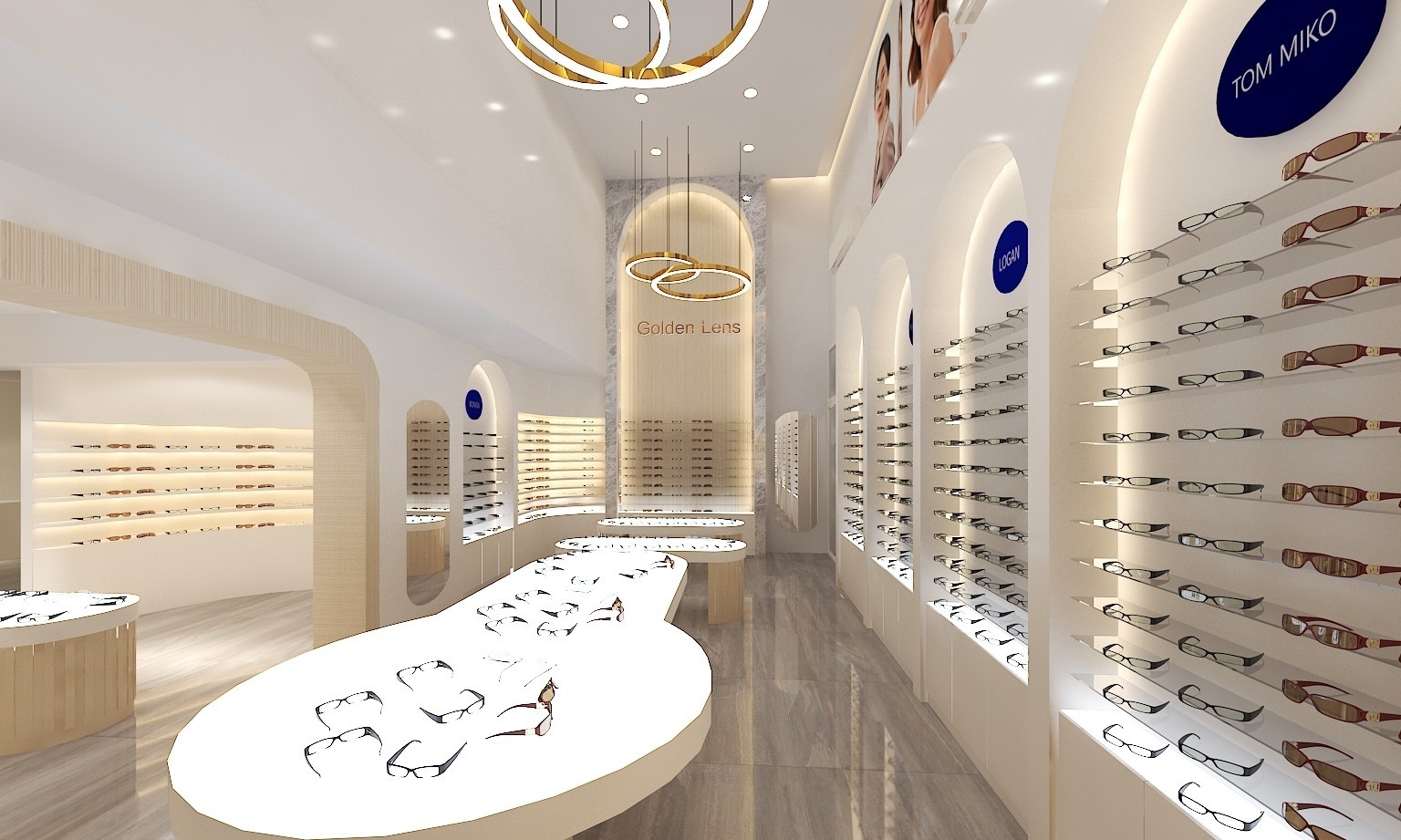 Golden Lens จำกัด ร้านแว่น ปทุมธานี - รูปแบบ 3 D 1